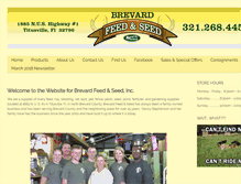 Tablet Screenshot of brevardfeed.com